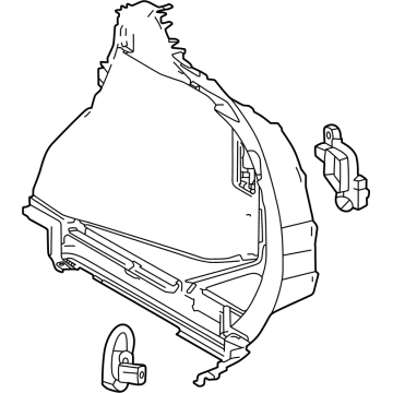 Toyota 64730-42290-C0 PANEL ASSY, DECK TRI