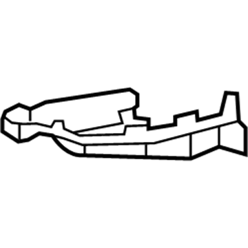 Honda 71140-TBA-A00 Up Beam R, FR Bumper