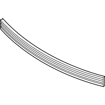 Nissan F2032-3YMMH Reinforce-Front Bumper Center, Inner