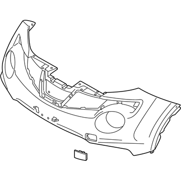 Nissan 62022-4FT0H Front Bumper FASCIA