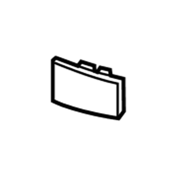 Nissan 622A0-3YW0A Cover-Bumper Bracket