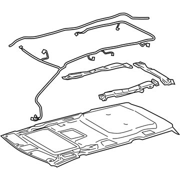 Toyota 63310-08923-E0 Headliner