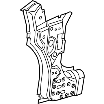GM 13418868 Hinge Pillar Reinforcement