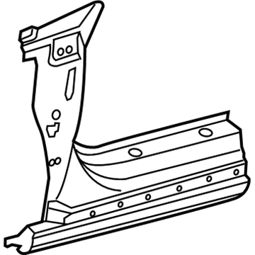 GM 39086960 Hinge Pillar