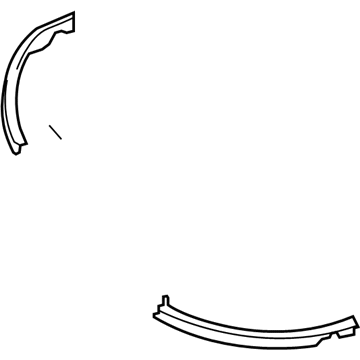 Lexus 52125-AA020 Extension, Front Bumper