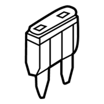 BMW 61-13-6-917-400 Fuse Mini, Rosa