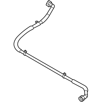Hyundai 25414-KL500 HOSE ASSY-RADIATOR,UPR