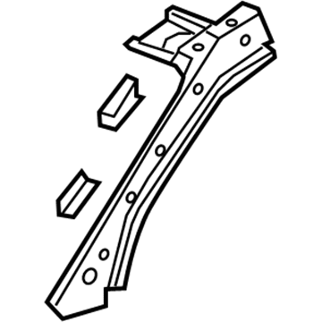 GM 23399503 Inner Windshield Pillar