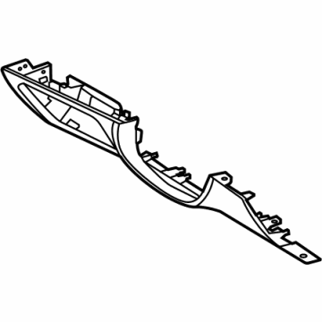 Hyundai 84750-AA010-NNB Panel Assembly-Lower Crash Pad, LH