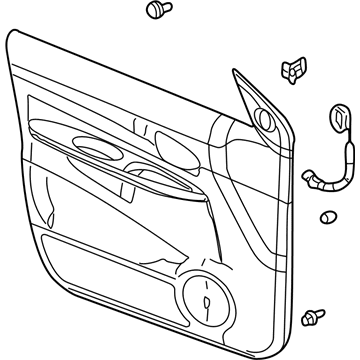 GM 10328041 Door Trim Panel