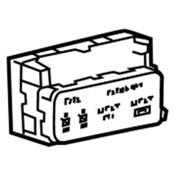 Lexus 83950-11010 LAMP ASSY, TELLTALE
