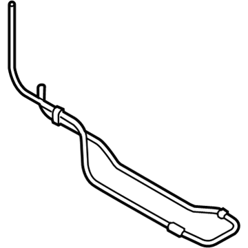 Hyundai 57551-26500 Cooler Tube Assembly-Powe Steering