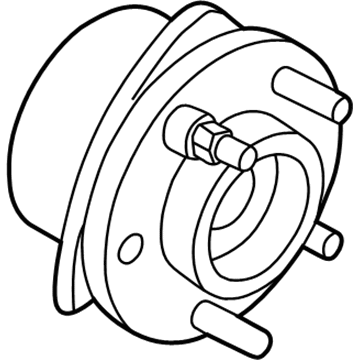 GM 12413003 Hub & Bearing