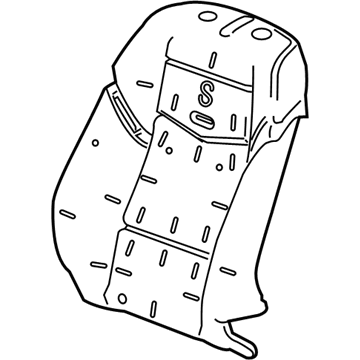 GM 23439735 Seat Back Pad