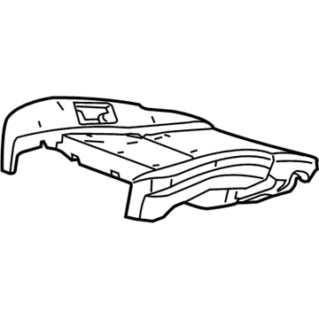 GM 23157421 Seat Cushion Pad