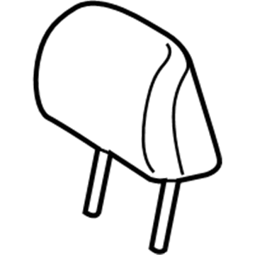 Lexus 71940-60681-A1 HEADREST Assembly, RR Se