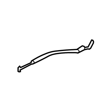 Hyundai 81471-B1000 Rear Door Inside Handle Cable Assembly, Left