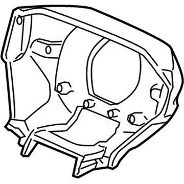 Honda 78550-S9V-A12ZD Cover Set, Body (Graphite Black)