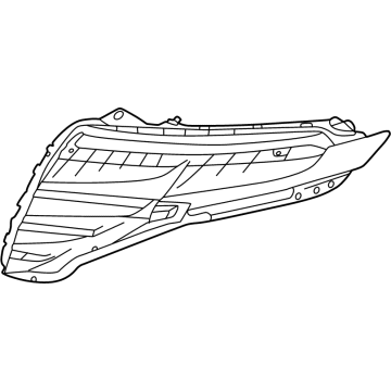 Hyundai 92208-N9160 LAMP ASSY-DAY RUNNING LIGHT, RH