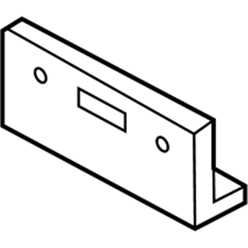 Nissan 96210-3WC0A Bracket-Licence Plate