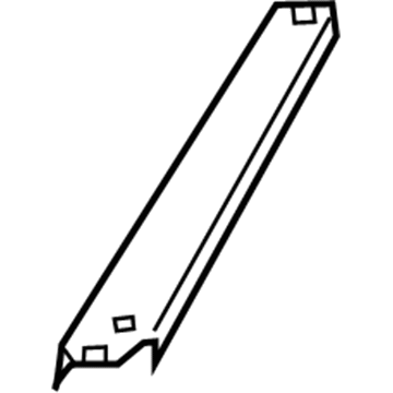 Nissan 554D2-4BA0A Stay-Rear Suspension Member Lower, RH