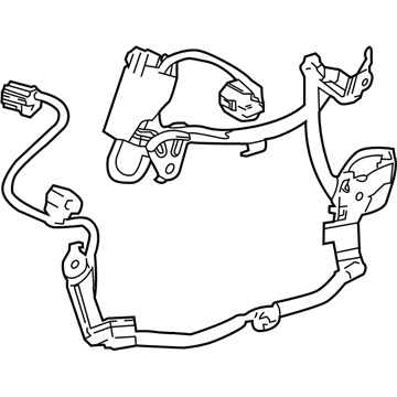 Lexus 89516-24050 Wire, Skid Control Sensor