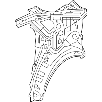Kia 71602A8500 Panel Assembly-Quarter Inner