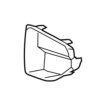 BMW 51-11-8-074-269 Air Inlet Finisher, Left