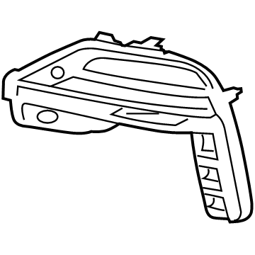 BMW 51-11-8-746-239 Cover, Fog Lamp, Left