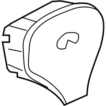 Infiniti Y851M-1BA0A Module Assy-Air Bag, Driver