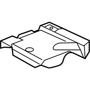 Lexus 53795-60051 Cover, Engine Room Side