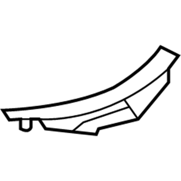 Lexus 53866-60090 Seal, Front Fender To C