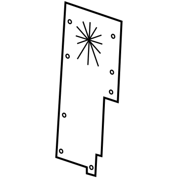 GM 23133705 Baffle