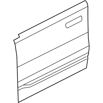 Mopar 68292438AE DOOR-FRONT DOOR OUTER REPAIR