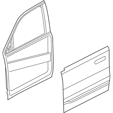 Mopar 68292434AN DOOR-FRONT