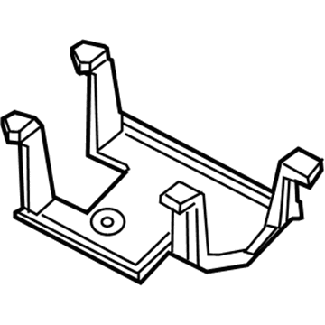 Nissan 96993-6WK0A Reinforce-Console Box, Rear
