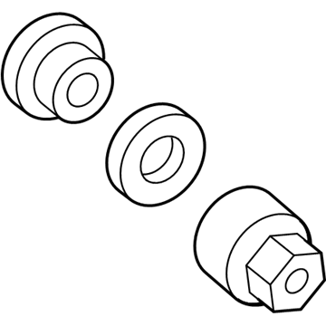 Lexus 04423-42010 Fitting Kit, Tire Pressure Monitor Or Balancer Valve