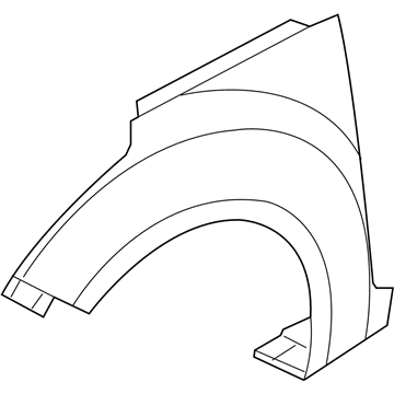 Hyundai 66311-2V010 Panel-Fender, LH