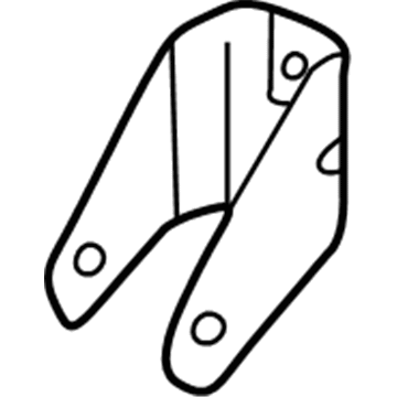 Nissan 11274-5M000 Engine Mounting Block Bracket, Front Right