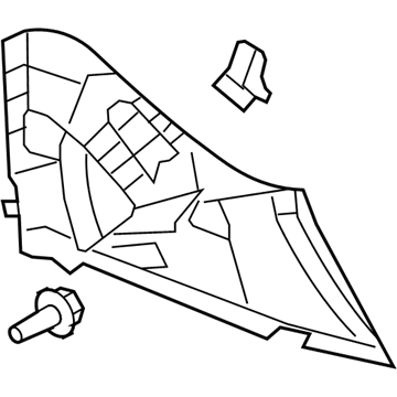 Infiniti 84941-1BA0A Finisher-Luggage Side, Upper LH