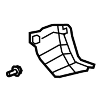 Toyota 62111-02180-B0 Cowl Trim