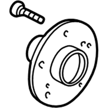 Acura 44600-S3V-A10 Hub Assembly, Front