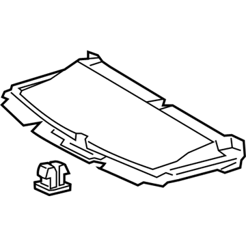 Lexus 53289-24020 Cover, Radiator Support Opening