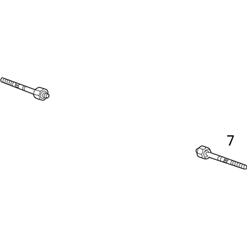 GM 22888552 Rod Kit-Steering Linkage Inner Tie