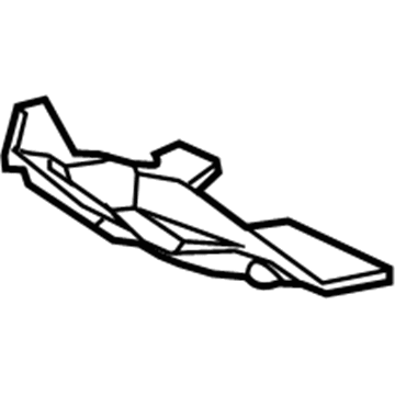 Lexus 58191-0E021 Footrest, Front Floor