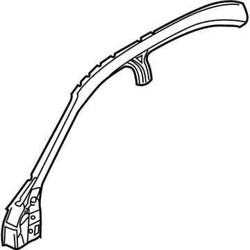 BMW 41-21-7-111-323 Roof Frame Left