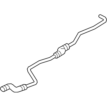 BMW 17-22-7-583-187 Oil Cooling Pipe Inlet