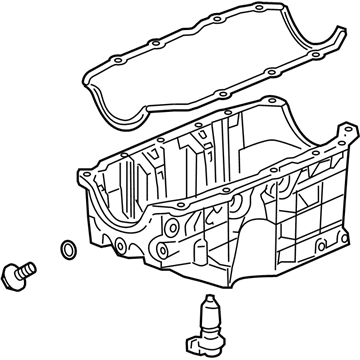 GM 12603201 Oil Pan