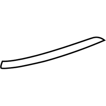 BMW 51-12-8-047-730 Right Rear Moulding