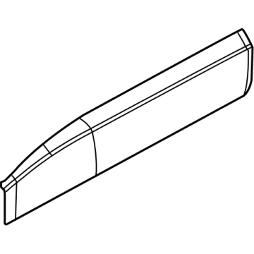 Mopar 7SR49LXHAA MOLDING-FRONT DOOR